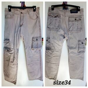 Men's Tan Cargo Pants